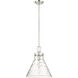 Barlon 1 Light 14 inch Polished Nickel Indoor Pendant Ceiling Light